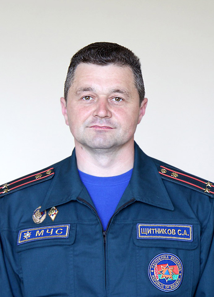Сергей Щитников – начальник Круглянского РОЧС