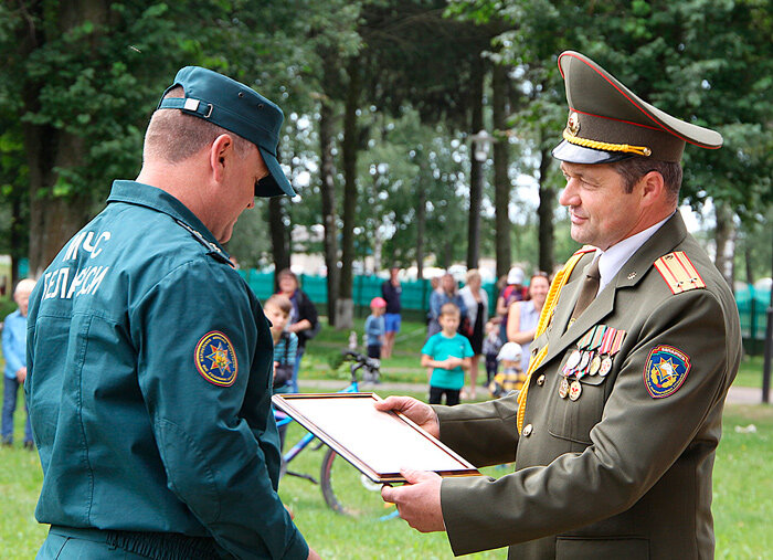 День пожарной службы встретили приметно