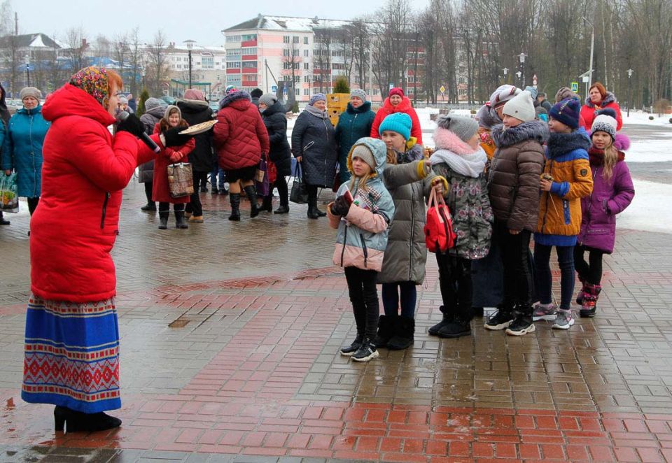 В субботу в Круглом пройдет детская развлекательно-игровая программа «Масленица»