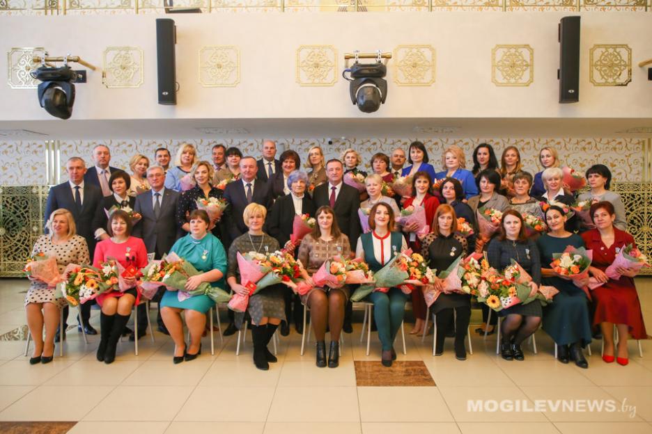 Женщин Могилевщины чествовали во Дворце культуры области. Фото