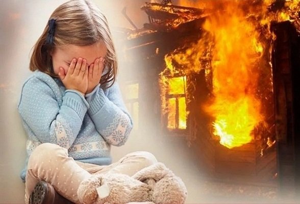 РОЧС напоминает: детская шалость с огнём может стать причиной пожара