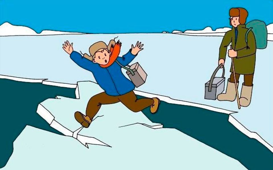 Меры безопасности во время ледохода и паводка