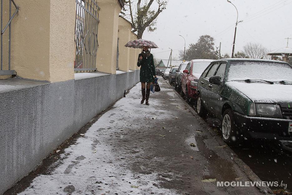 Погода на неделю: похолодание до -2°С в ночные часы и мокрый снег ожидается во второй половине недели в Могилевской области