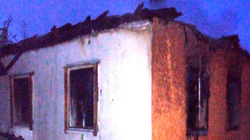Мужчина погиб при пожаре жилого дома в Могилевском районе