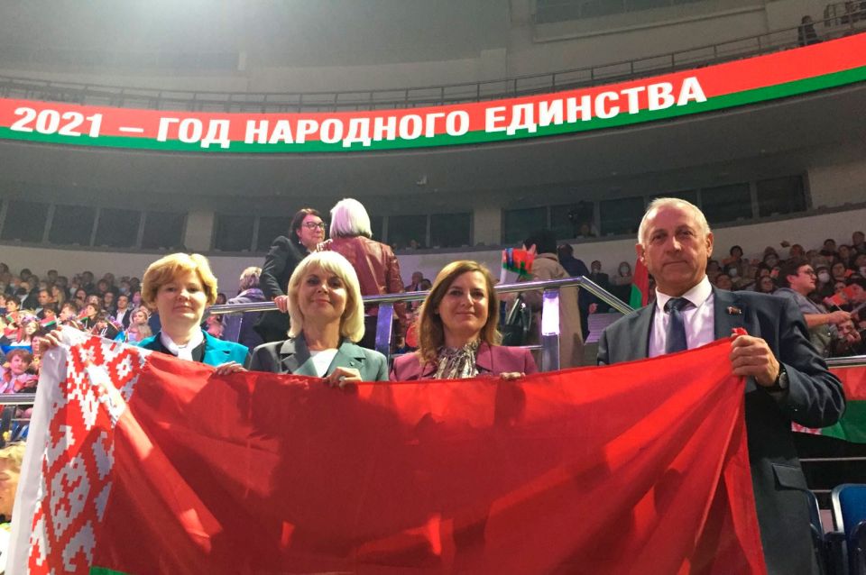 Круглянцы побывали на форуме «Символ единства» в столичной «Минск-Арене»