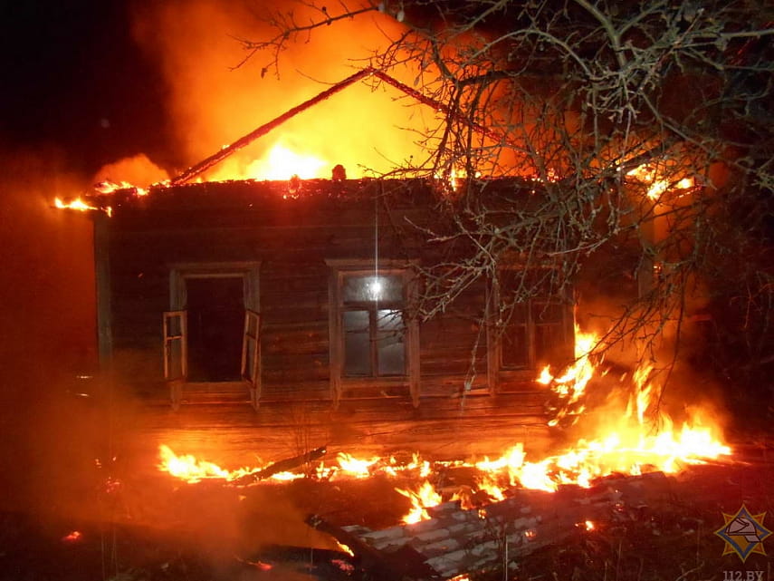 За сутки на Могилевщине на пожарах погиб один человек, двое пострадали