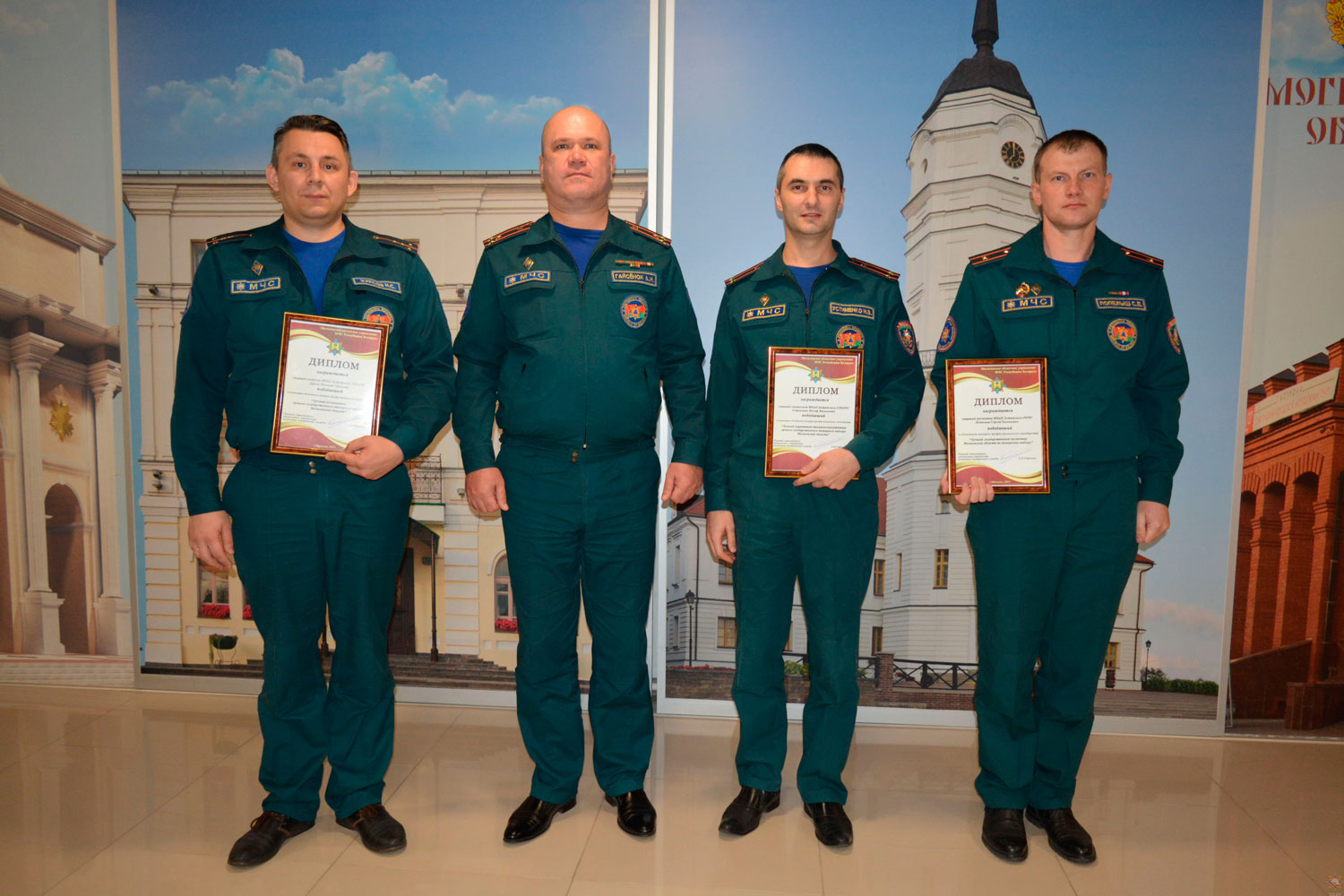 Лучшего госинспектора по пожарному надзору определили в Могилевской области
