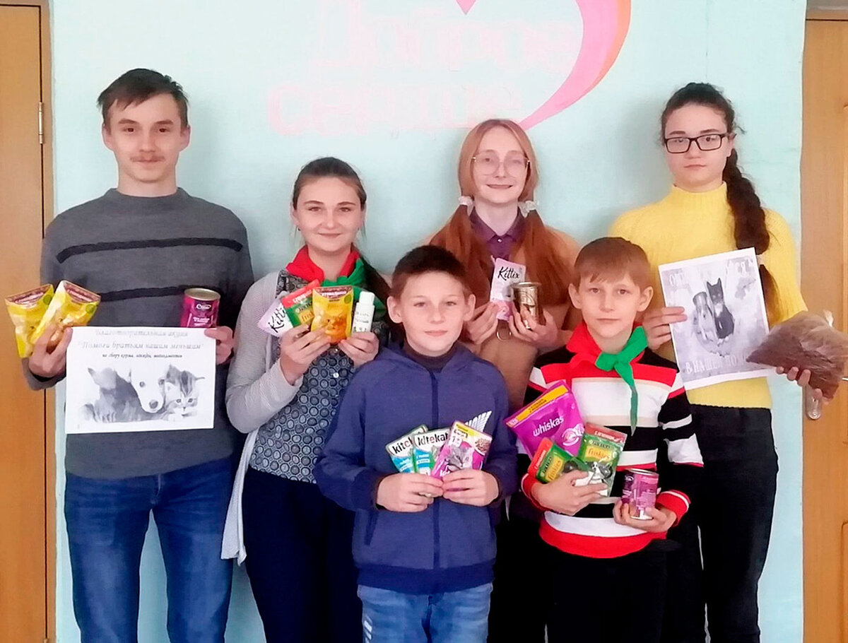 Пример заботы и участия