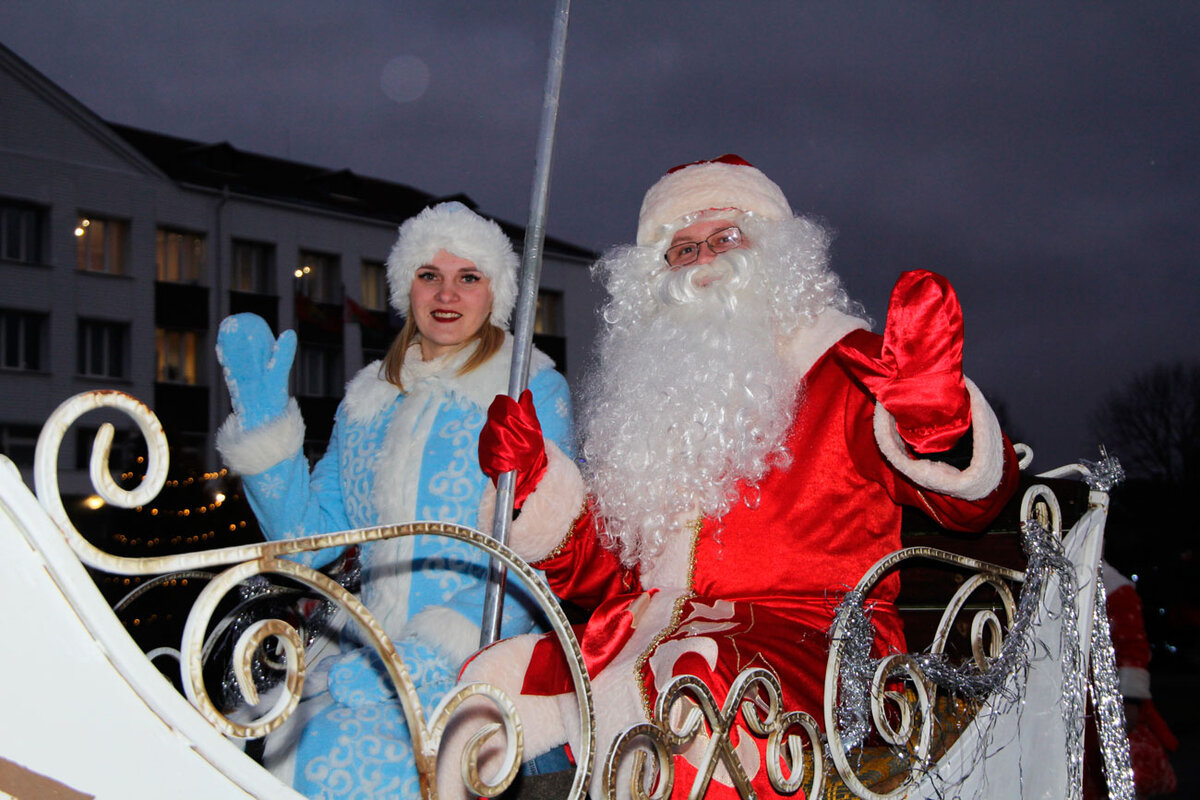 15 декабря в Круглом пройдет традиционное шествие Дедов Морозов