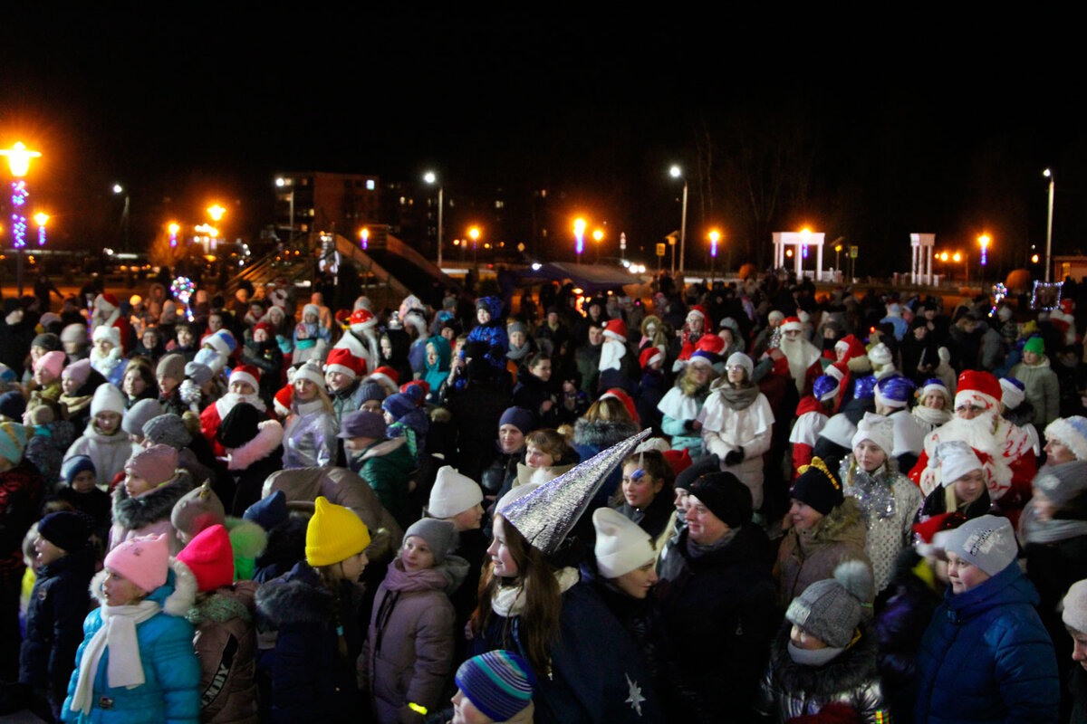 Весёлый старт дан новогодним праздникам в Круглом