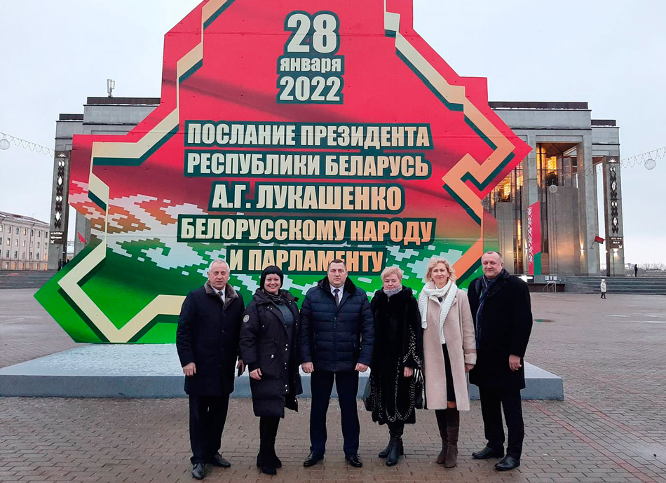 Делегация Круглянского района отправилась в Минск на ежегодное обращение Главы государства с Посланием к белорусскому народу
