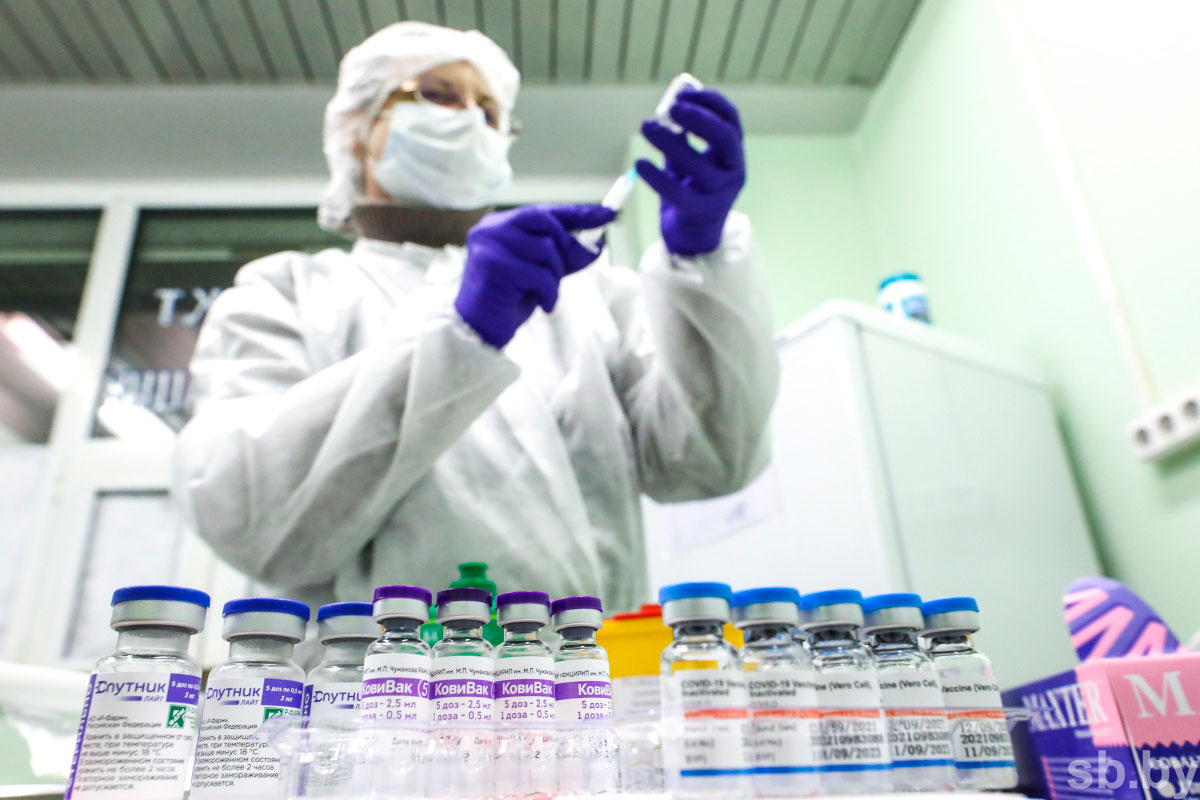 54,4 тысячи человек вакцинированы бустерной дозой против COVID-19 в Могилевской области