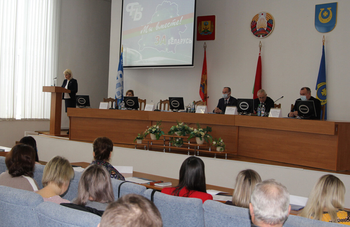 В Круглом прошло заседание Совета районного объединения профсоюзов