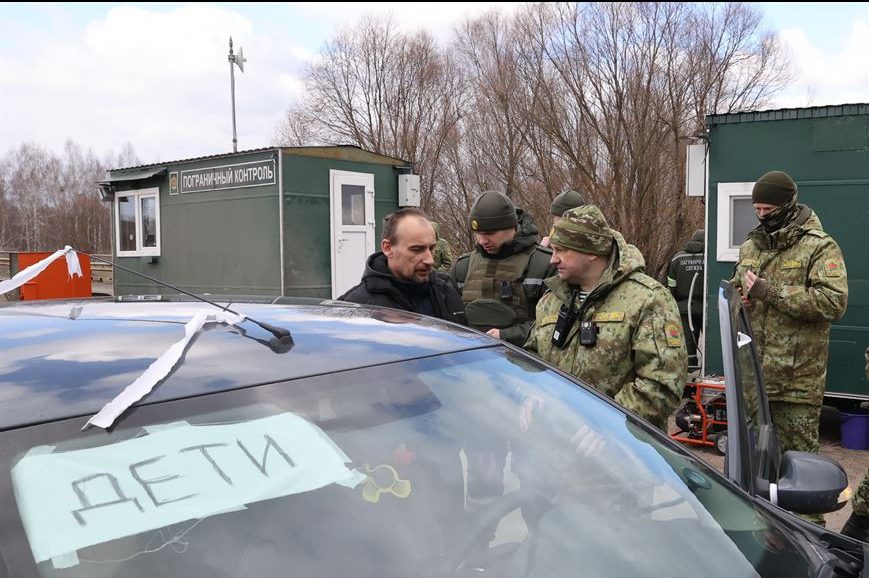 В Гомельскую область прибыли около 680 граждан Украины