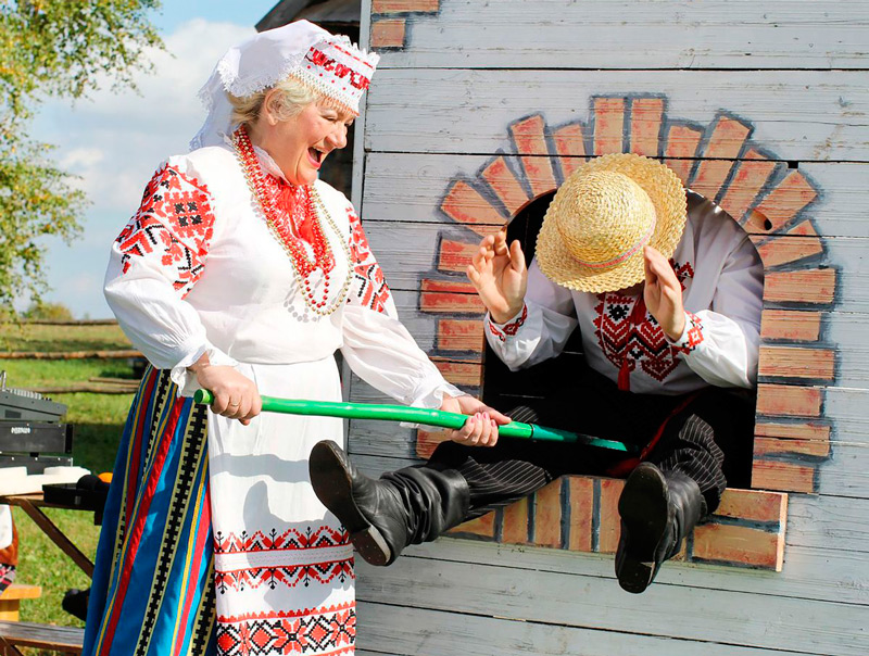 Юмор в народных обрядах и обычаях белорусов