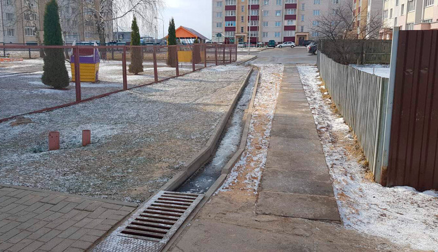 Обустроена пешеходная дорожка