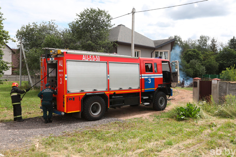 За сутки в Могилевской области произошло три пожара, погиб человек