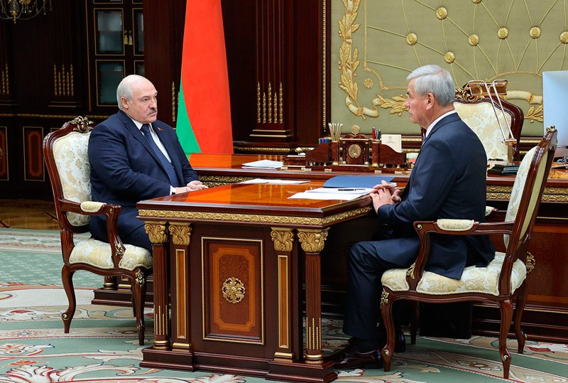 О чем Лукашенко говорил с председателем Палаты представителей