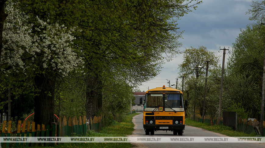 Новый школьный автобус поступил в Круглянский район.