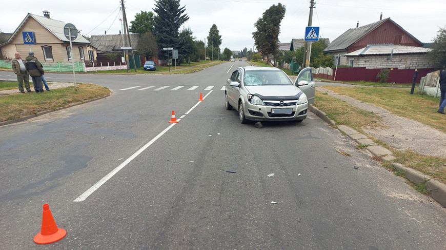 В Белыничах иномарка сбила на пешеходном переходе семиклассницу
