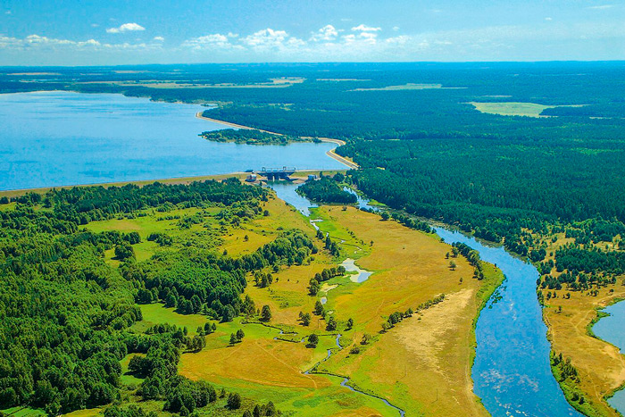 В Белгидромете отмечают спад уровней воды в реках Беларуси