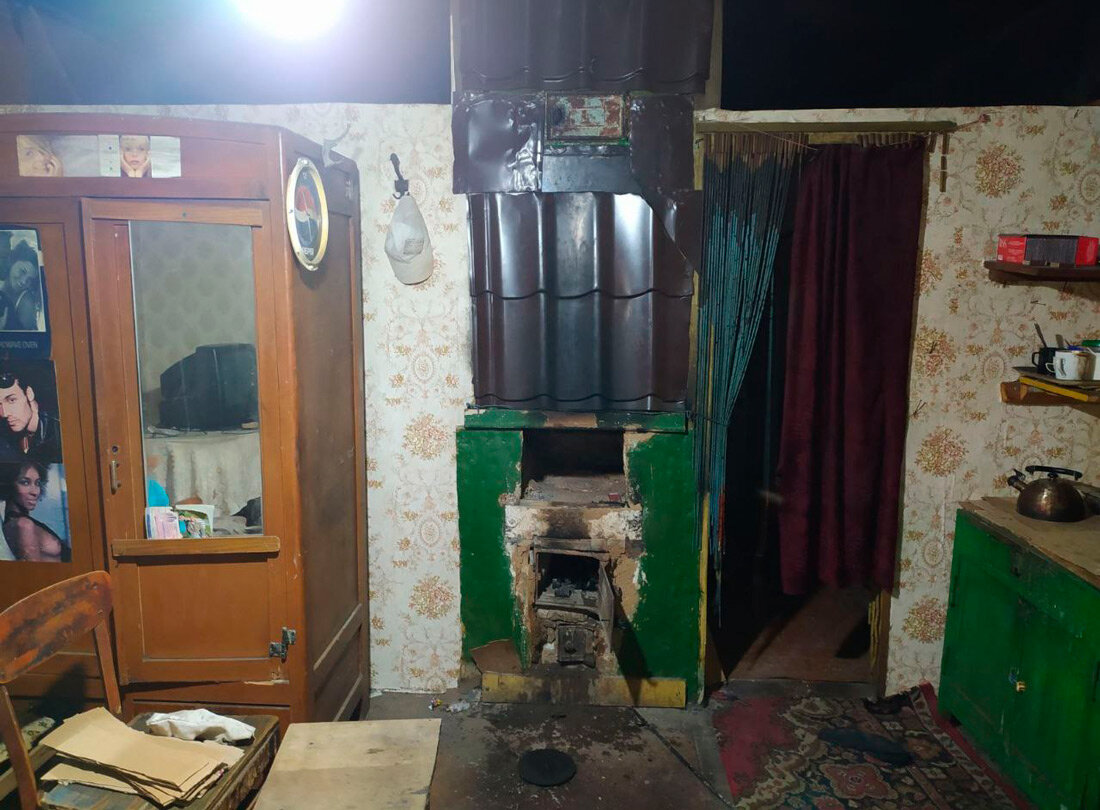 Пожар в Круглом: благодаря сработке АПИ спаслись люди