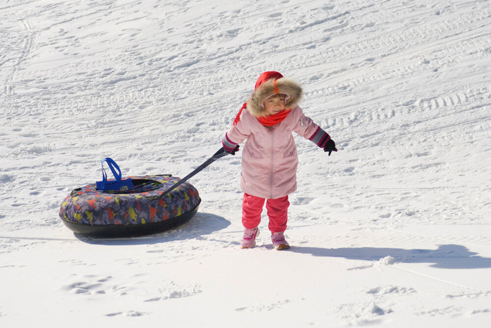 «Внимание: опасные горки». Рекомендации ГАИ для любителей тюбингов