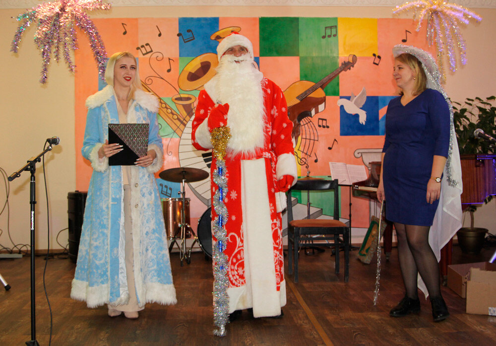 Новогодние утренники дебютировали на Круглянщине