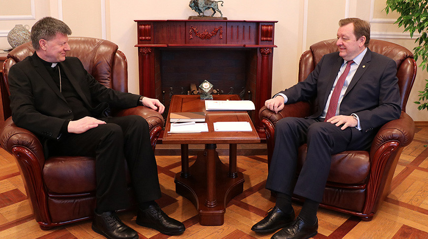 Беларусь и Ватикан подтвердили стремление к продолжению активного сотрудничества