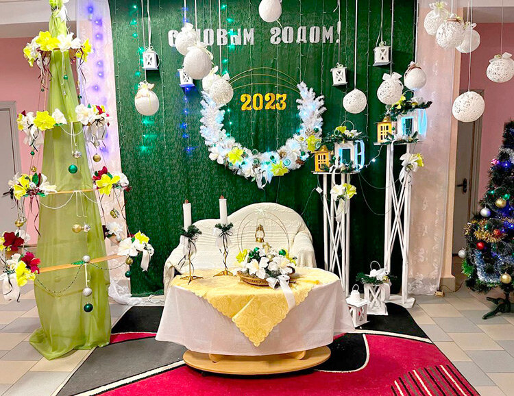 В сиянье новогодних огоньков