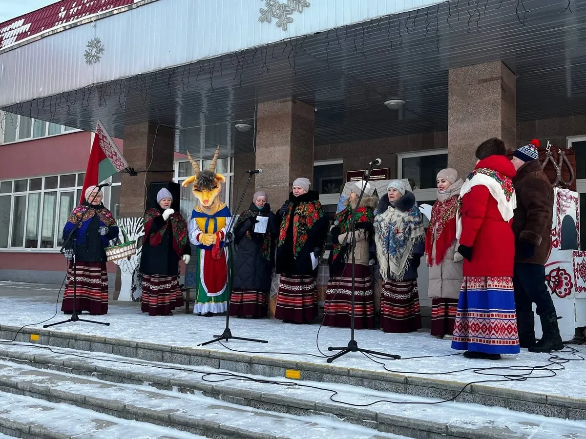 В Круглом празднуют Рождество Христово