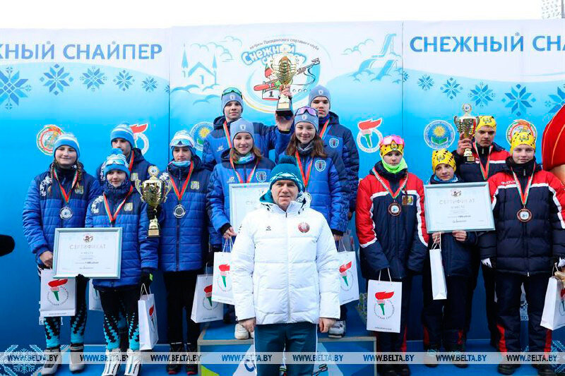 Завершился финальный этап республиканских соревнований среди детей и подростков по биатлону «Снежный снайпер»