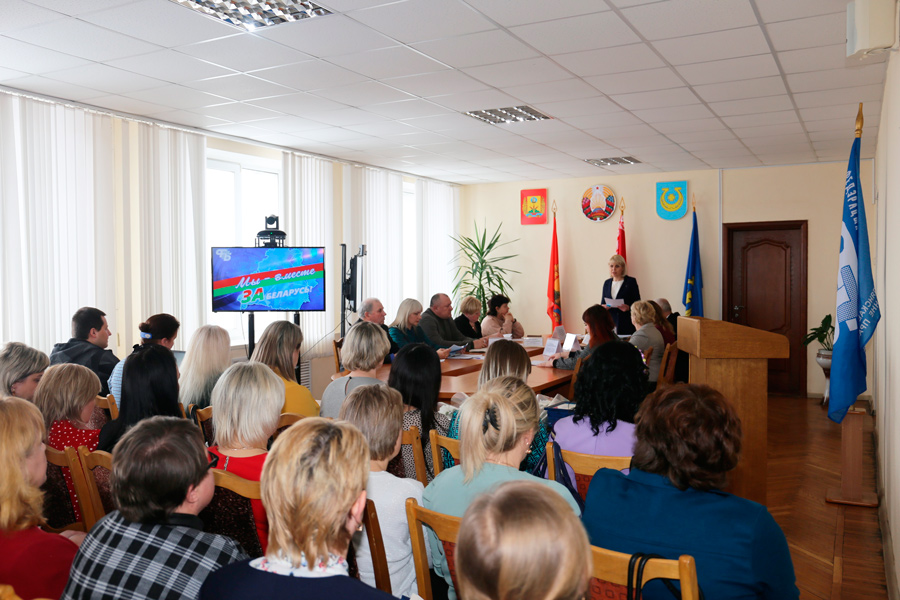 В Круглом прошло заседание Совета Круглянского районного объединения профсоюзов
