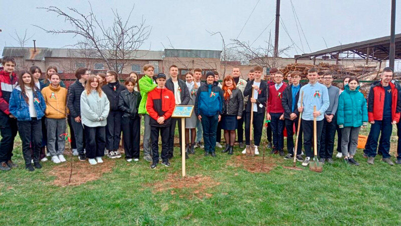 «Сад надежды» теперь растет на территории ГУО «Средняя школа № 1 г. Круглое»