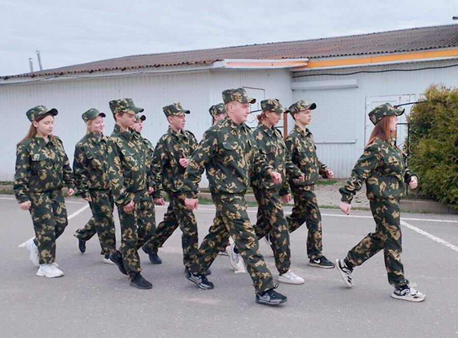 На Круглянщине состоялся районный слет юных спасателей-пожарных