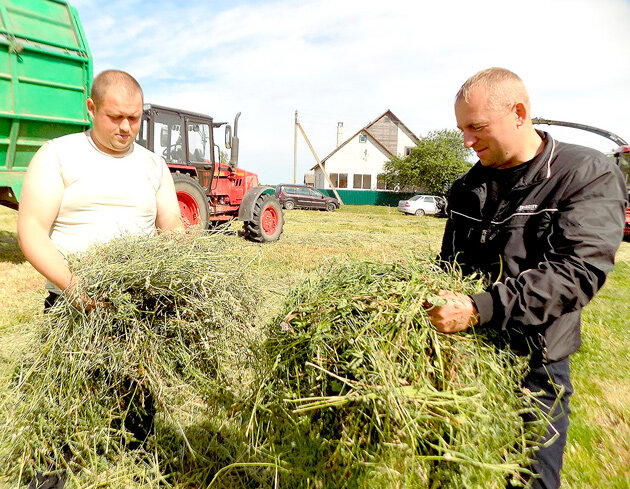В сельхозпредприятиях района продолжается кормозаготовка