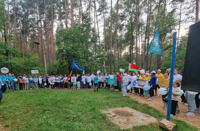 Областной турслет «За мир и созидание» собрал более 200 работников сферы здравоохранения в Быховском районе
