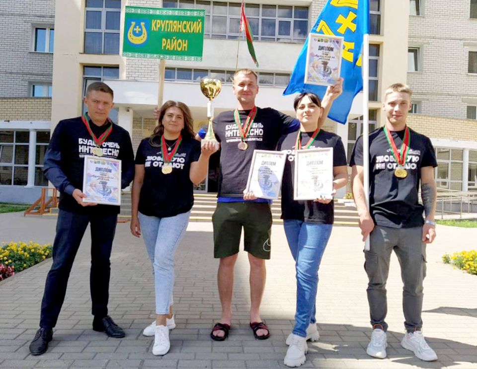 Круглянская молодежь  –  первая  среди  лидеров