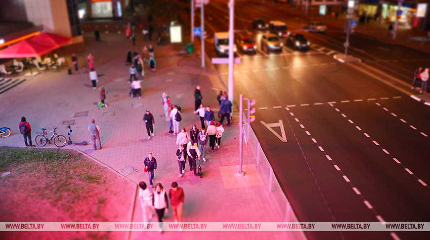 ГАИ напоминает пешеходам о необходимости использования фликеров