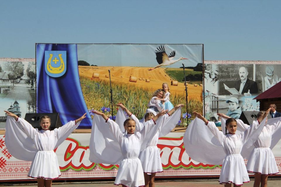 Массово и празднично в Круглом отметили День Независимости Республики Беларусь
