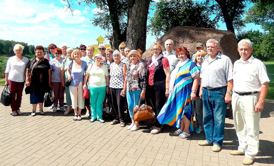 В древнем городе Полоцке с экскурсией побывали ветераны из нашего района