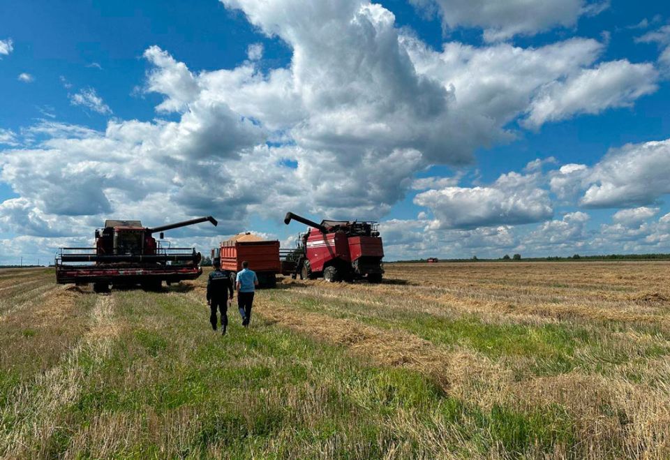 Уборочная кампания под контролем правоохранительных органов