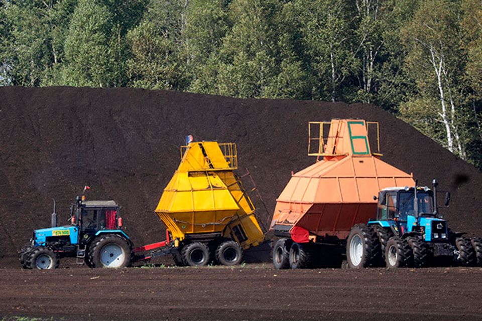 В Беларуси в 2023 году добыли 2 млн тонн торфа