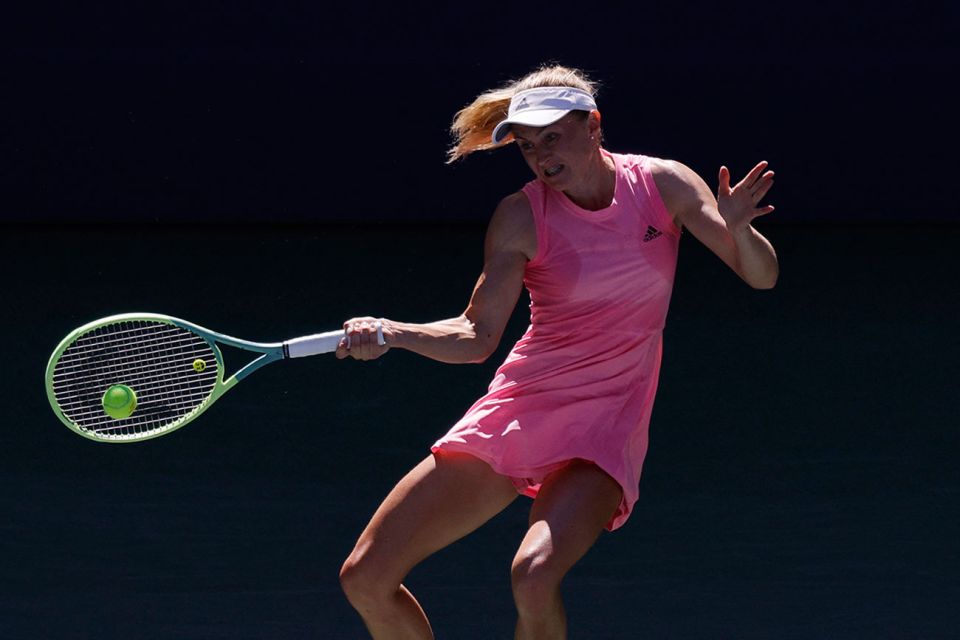 Саснович поднялась на пять мест в рейтинге Женской теннисной ассоциации