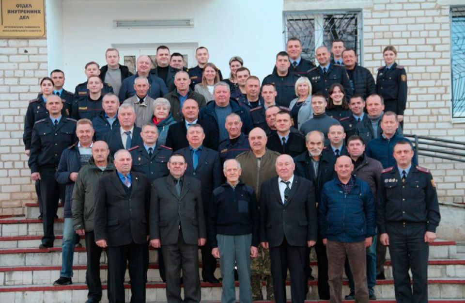 В Круглом чествовали ветеранов органов внутренних дел