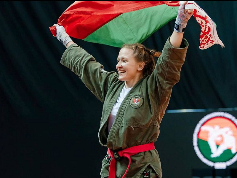 Белоруска Антонина Манько завоевала золото на Кубке мира по рукопашному бою