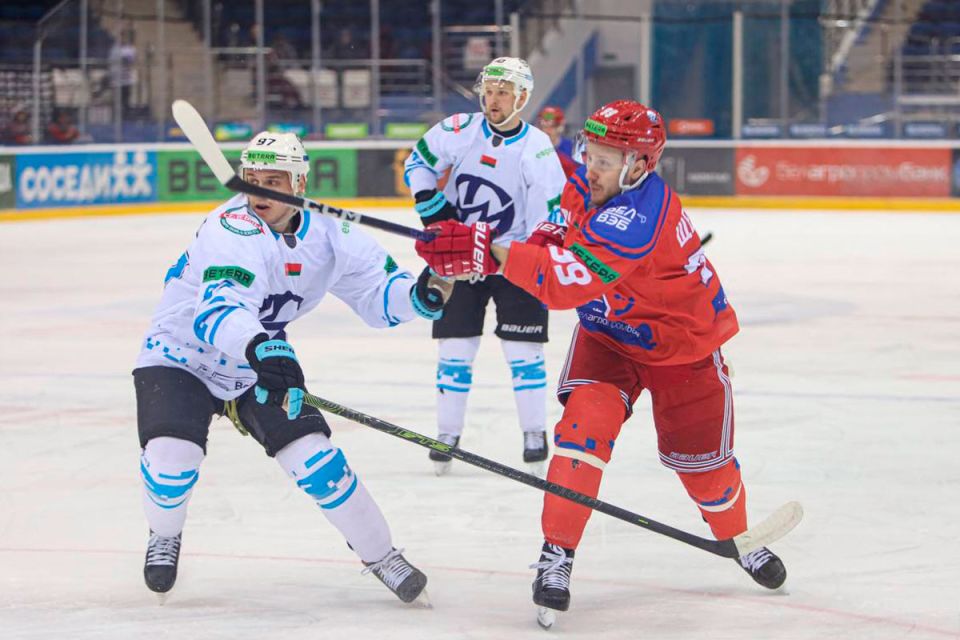 Минская «Юность» разгромила молодечненское «Динамо» в игре хоккейного чемпионата Беларуси