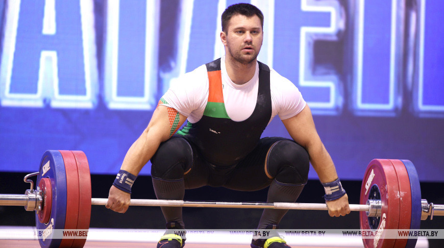 Белорус Тихонцов завоевал серебро в рывке на турнире Гран-при по тяжелой атлетике в Дохе