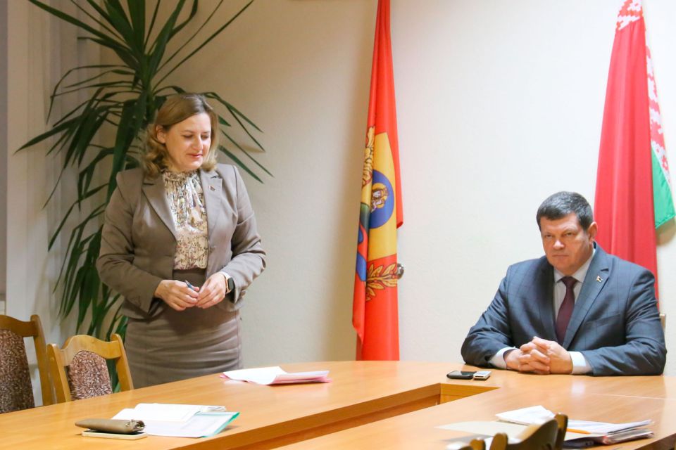 Первое заседание Круглянской районной избирательной комиссии состоялось сегодня в райисполкоме