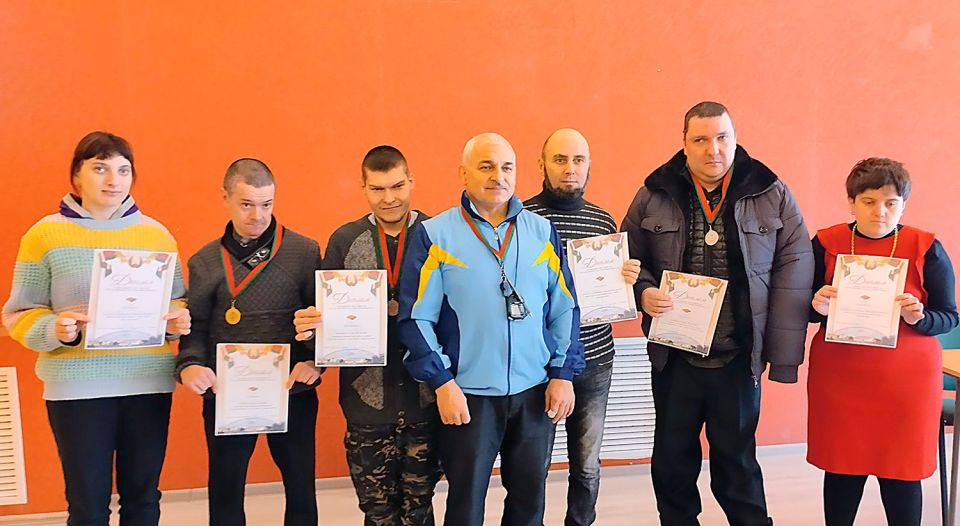 Открытый турнир по русским шашкам среди людей с инвалидностью состоялся в Круглом